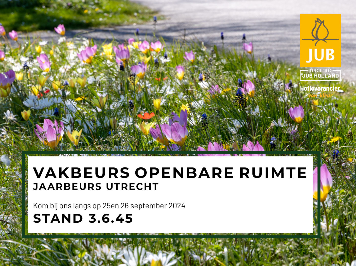 Vakbeurs Openbare Ruimte 2024 