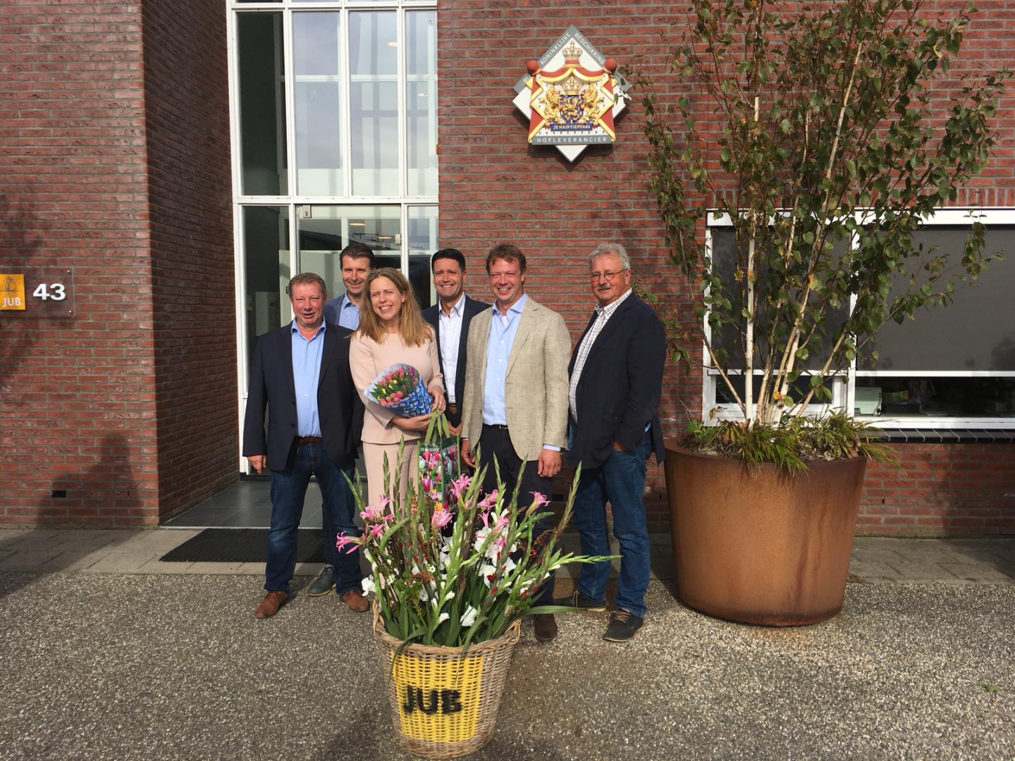 Bezoek van Minister van Landbouw