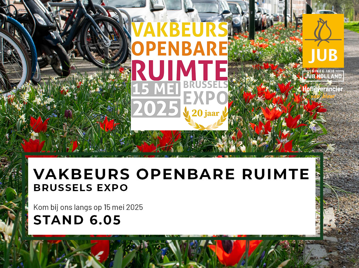 Ontmoet JUB Holland op de Vakbeurs Openbare Ruimte in Brussel