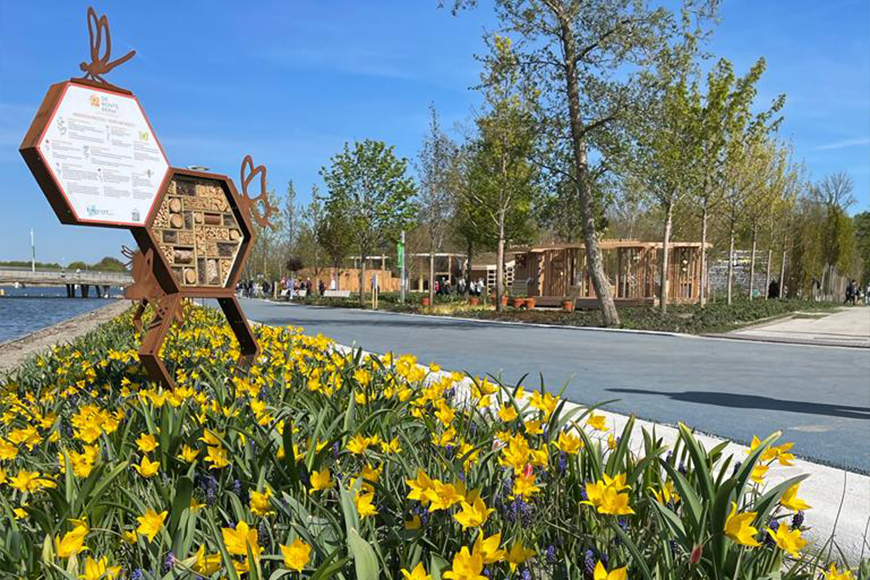 Bonte Berm op de Floriade