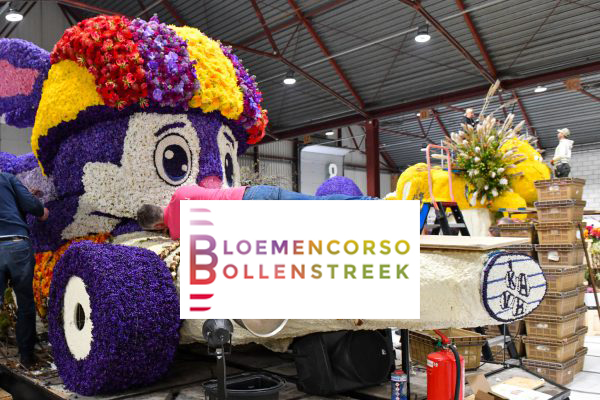 JUB Holland nieuwe opbouwlocatie Bloemencorso Bollenstreek 2025