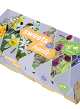 X 1 HOUTEN DOOS 50 BOLLEN 'SWEETS FOR INSECTS'