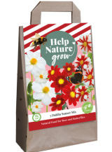 X 1 TAS 5 DAHLIA SUNSET MIX - HELP NATURE GROW