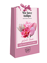 X 1 TAS 20 TULIPA 'WE LOVE TULIPS' PINK LOVE