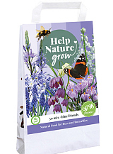 X 1 TAS BLUE FRIENDS - HELP NATURE GROW