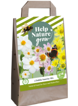 X 1 TAS 5 DAHLIA SUNRISE MIX - HELP NATURE GROW