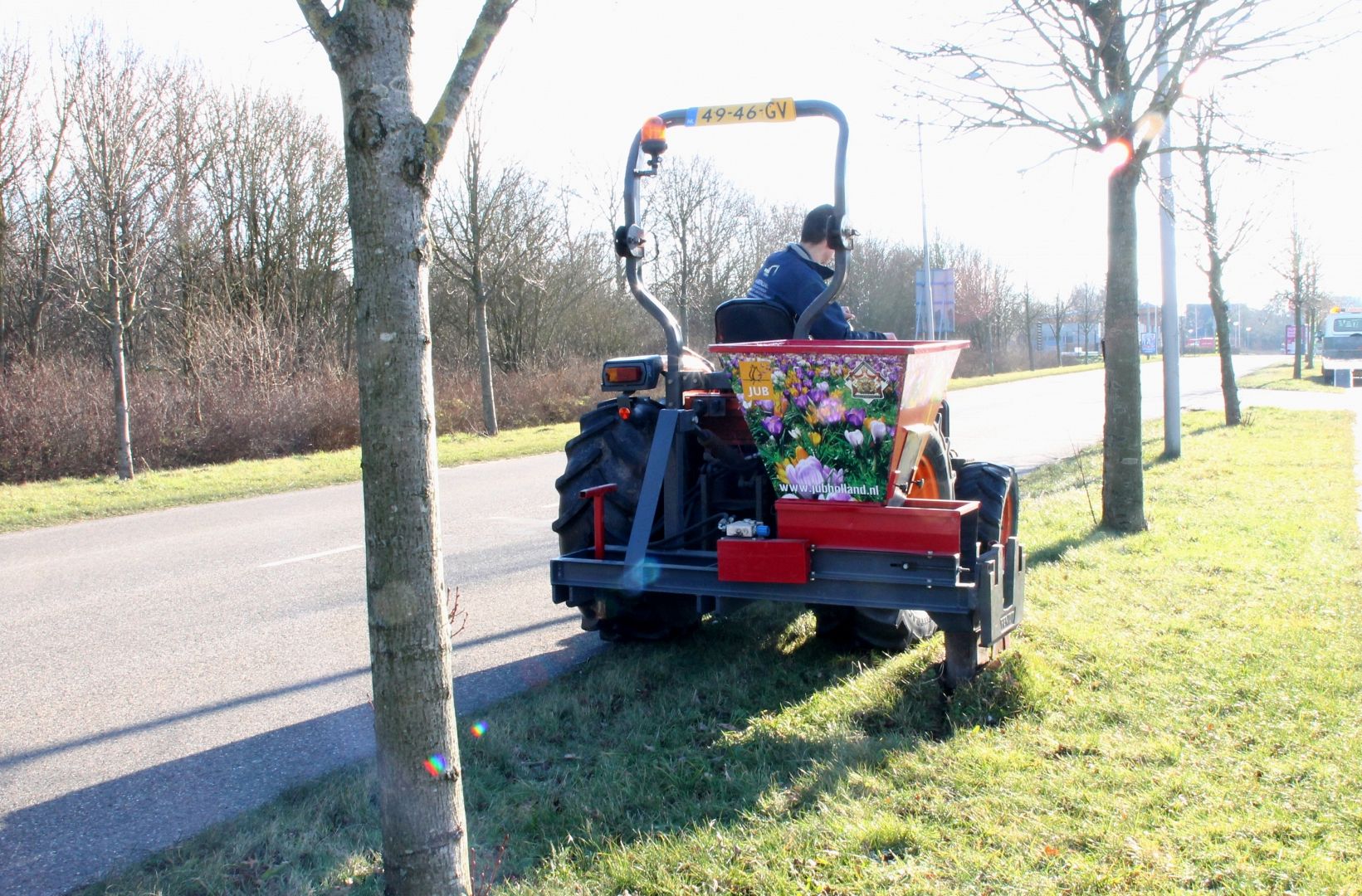 Planter avec une machine cité