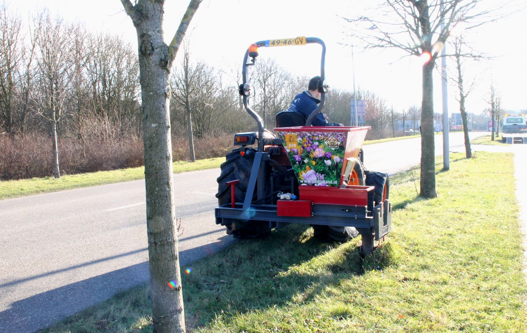 Mechanical flowerbulb planting