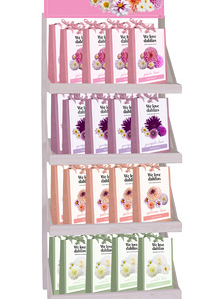 DISPLAY 80 (4 x 20) TASSEN 'WE LOVE DAHLIAS' I