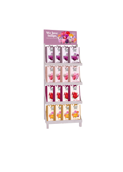 DISPLAY 80 (4 X 20) TASSEN WE LOVE TULIPS 11/12
