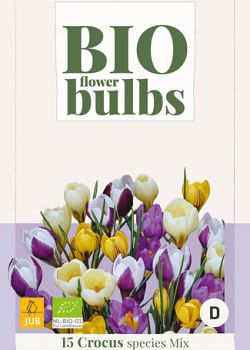 X 15 CROCUS SPECIES MIX - BIO 5/+