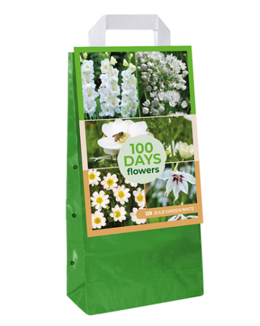 X 1 TAS 125 BULB GARDEN WHITE VJ