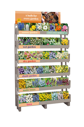 DISPLAY 'A BULB FOR EVERY GARDEN' (48 X 5)