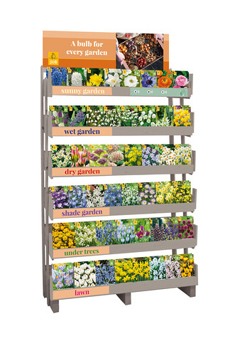 DISPLAY - EINE BLUMENZWIEBEL FUR JEDEN GARTEN (48 X 5)