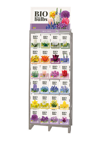 DISPLAY BIO FLOWER BULBS (24 X 5)