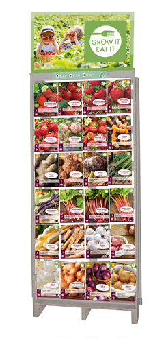 GROW IT - EAT IT CAPPER DISPLAY (24X7)