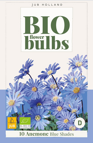 X 10 ANEMONE BLANDA BLUE SHADES - BIO (vervalt 2026)