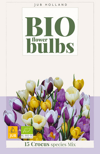 X 15 CROCUS SPECIES MIX - BIO