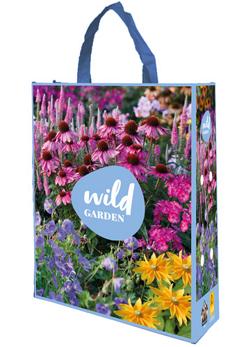 X 1 SHOPPING BAG WILD GARDEN PERENNIALS