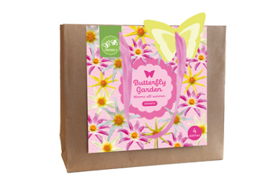 X 1 TAS 4 DAHLIA BUTTERFLY GARDEN - HONEY I