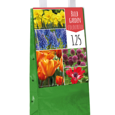 X 125 BULB GARDEN COLOURFUL I