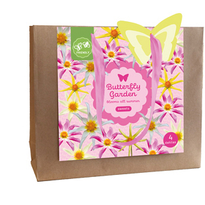 X 1 TAS 4 DAHLIA BUTTERFLY GARDEN - HONEY I
