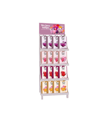 DISPLAY 80 (4 X 20) TASSEN WE LOVE TULIPS 11/12