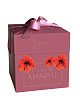 X 1 DOOSJE FLEUR D'AMARYLL RED 28/30
