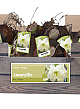 X 30 AMARYLLIS DUBBEL WIT INCL. LABEL 32/34