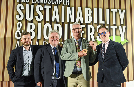 The Vibrant Verge by JUB Holland wins Pro Landscaper Sustainability and Biodiversity Award