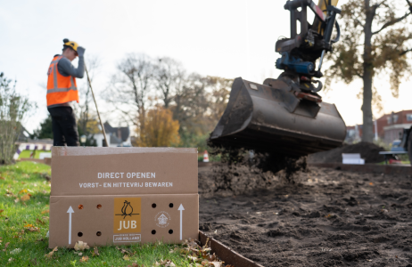 Voorjaar in voorbereiding bij de Molen van Piet