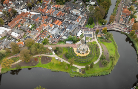 Voorjaar in voorbereiding bij de Molen van Piet