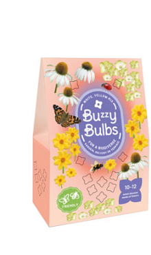 X 1 TAS 5 BUZZY BULBS WHITE-YELLOW MIX I