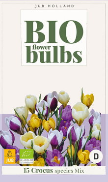 X 15 CROCUS SPECIES MIX - BIO 5/+