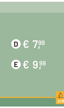 PRIJSBORDJE XXL VERPAKKING (D T/M E) (V-N) I